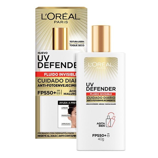 Uv Defender protector solar L’Oreal Paris